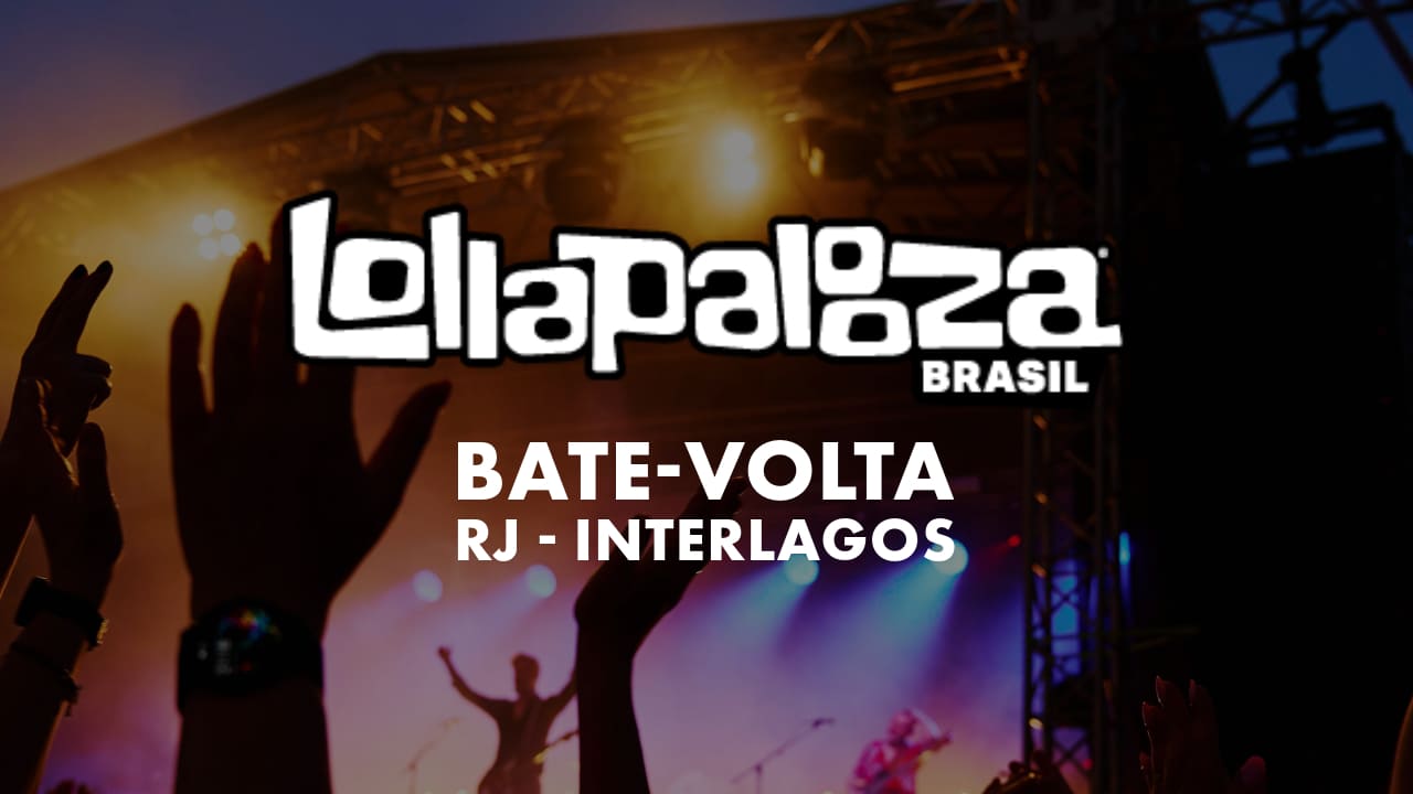 Transfer Ônibus Rio de Janeiro para LollaPalooza Solutiio