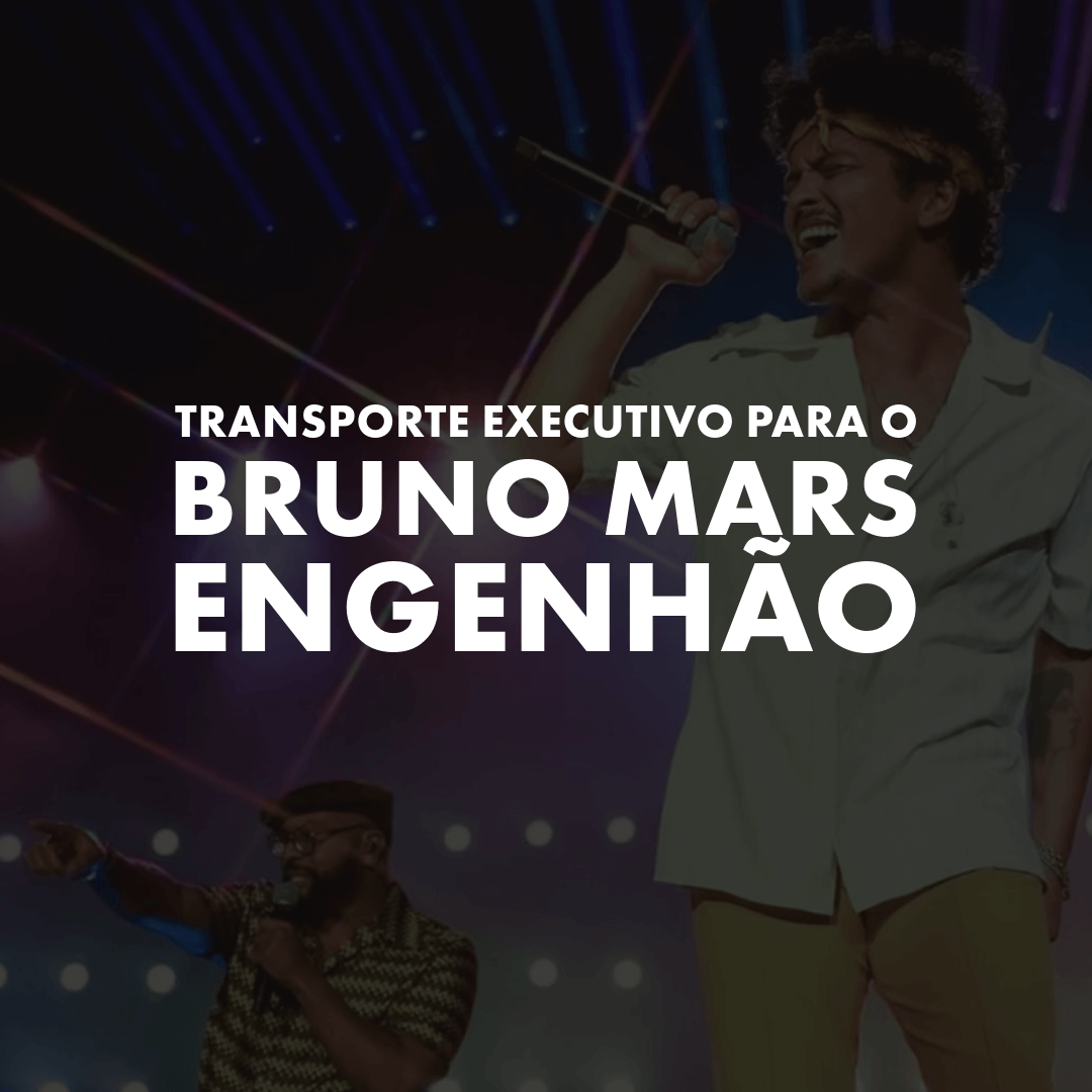 Transfer Transporte Show Bruno Mars Engenhão